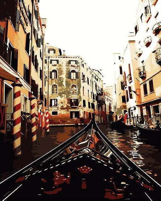 A Boat In Venice