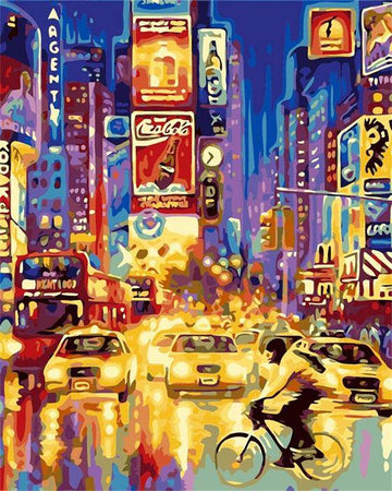 A Busy City Road