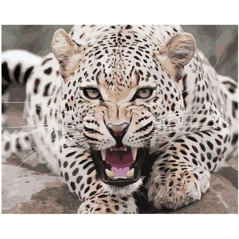 A Leopard On The Defense