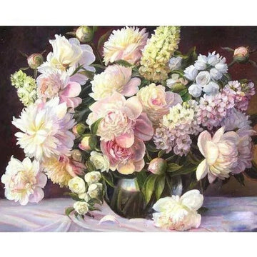 A Pink And White Flower Bouquet