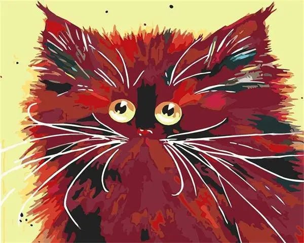 A Red Face Cat