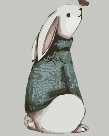 A Shirt Wearing Rabbit