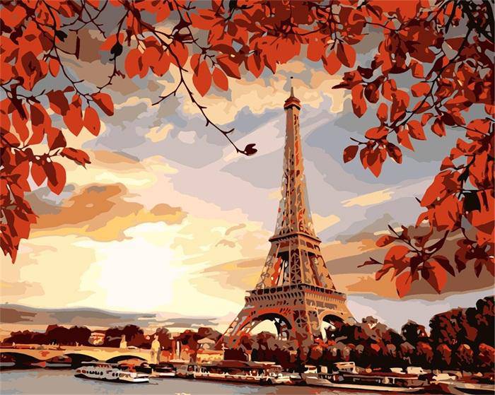 A Wonderful Evening Eiffel Tower