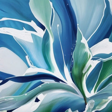 Abstract Shade of Blue and Green