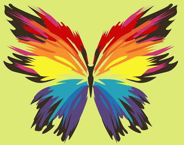An Original Butterfly Painting