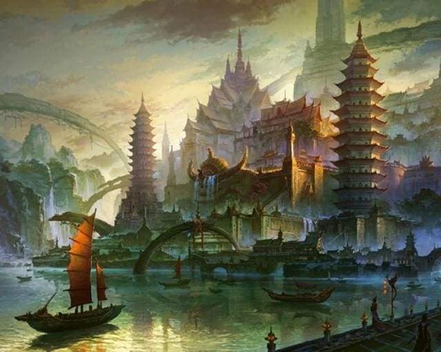 Ancient city in Asia