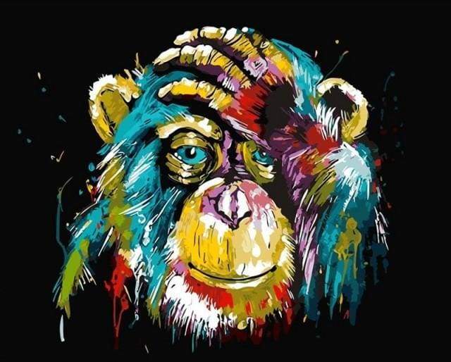 Baboon Pop Art