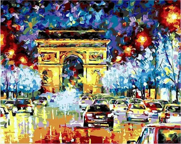 Beautiful Arc de Triomphe Paris France