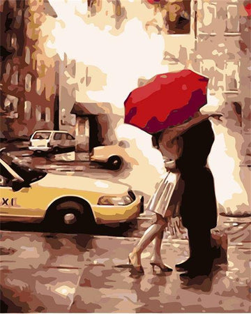 Behind a Taxi Love