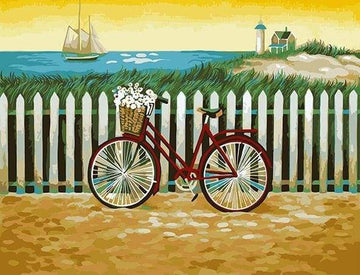 Bicycle near the Sea