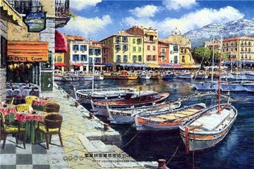 Boats in Harbor