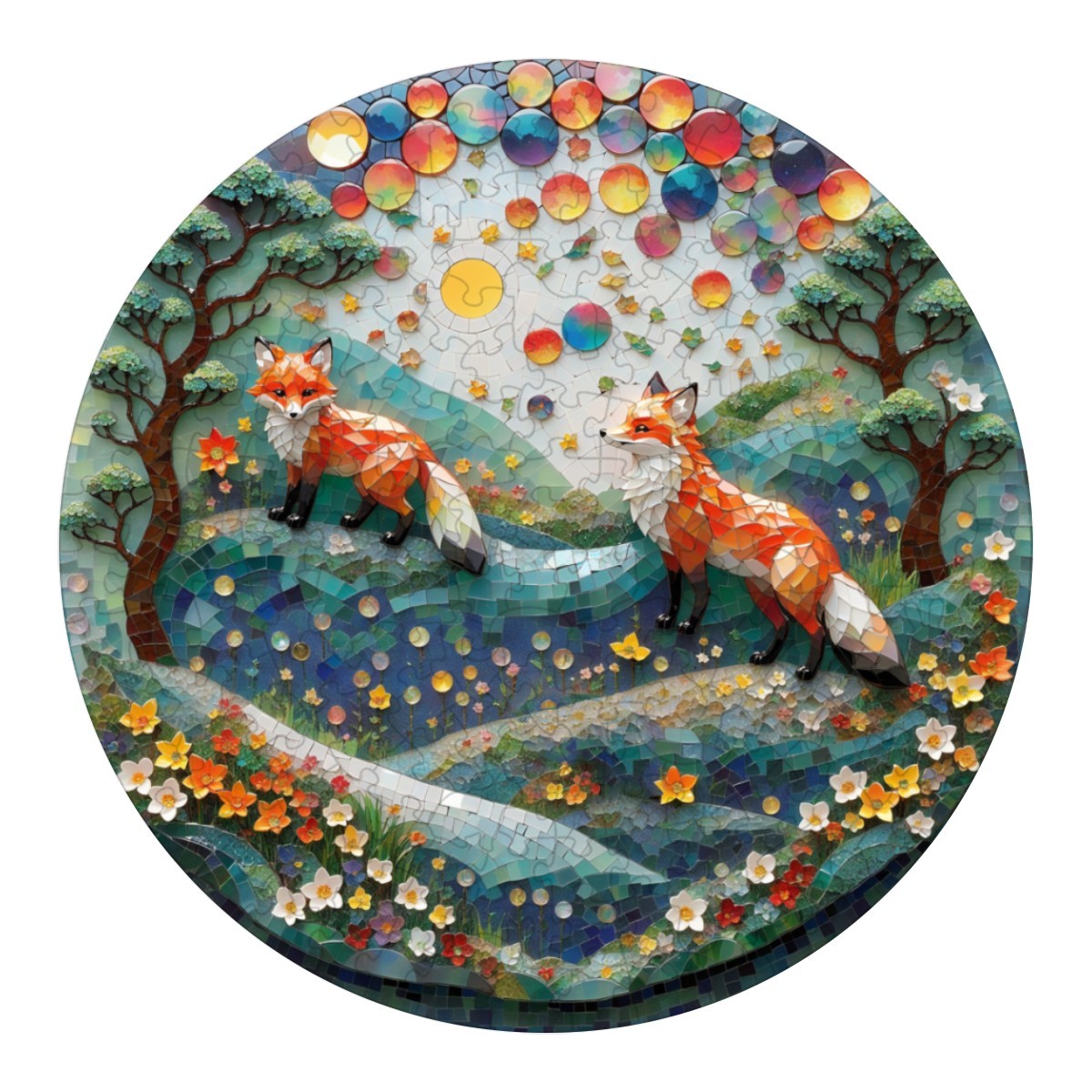Two Foxes