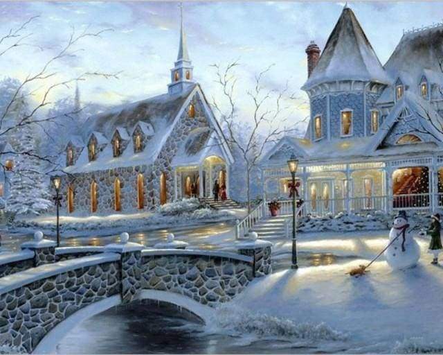 Church in the Snow