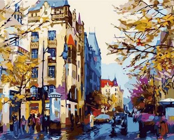 City in Fall