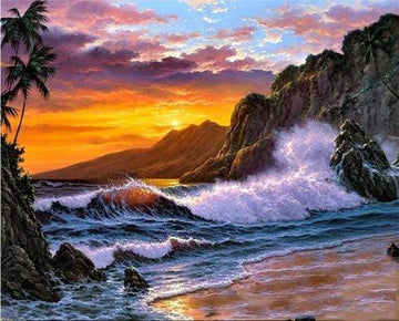 Cliff and Waves
