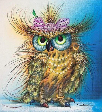 Colorful Pretty Owl