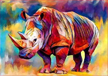 Colorful Rhino