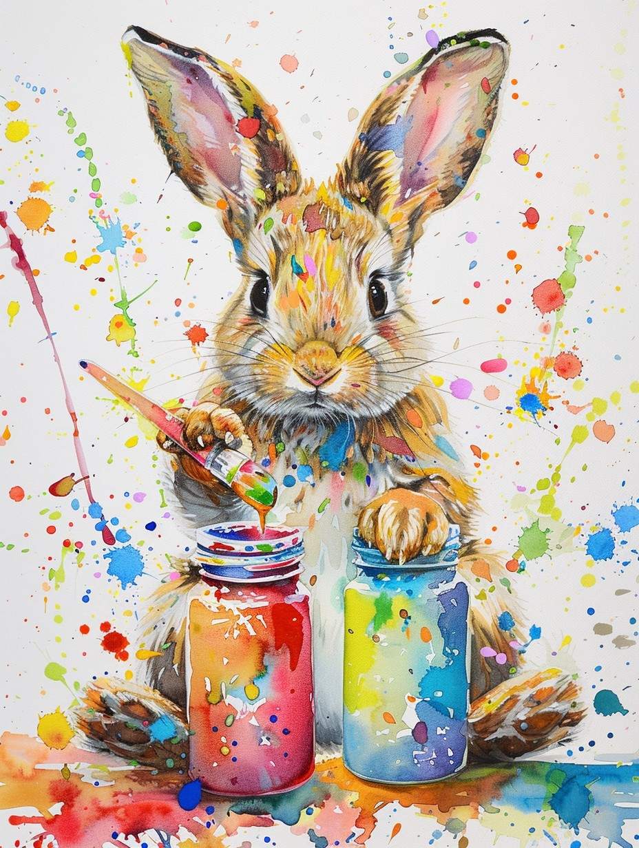 Creative Bunny Artist