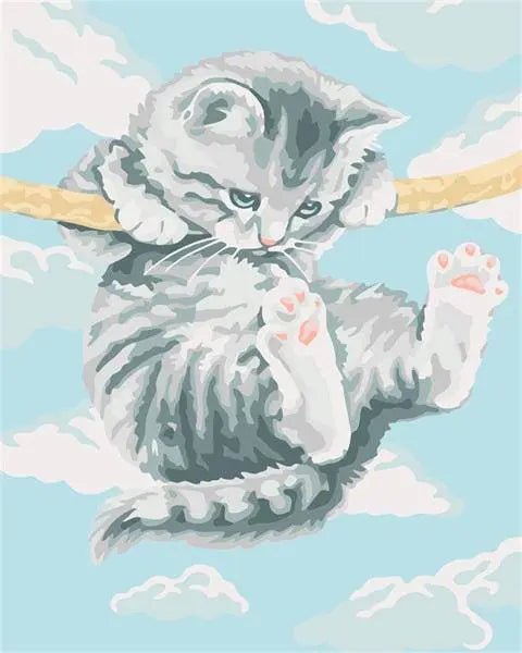 Cute Cat Hanging