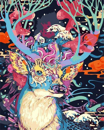 Deer Abstract