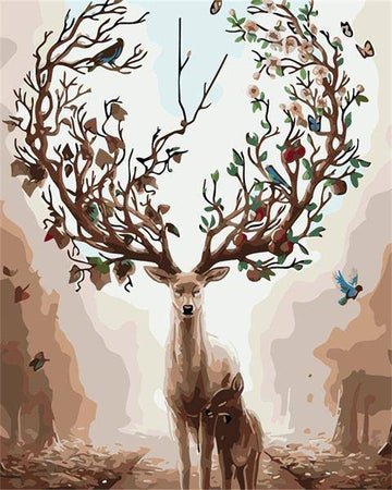 Deer Fantasy Art