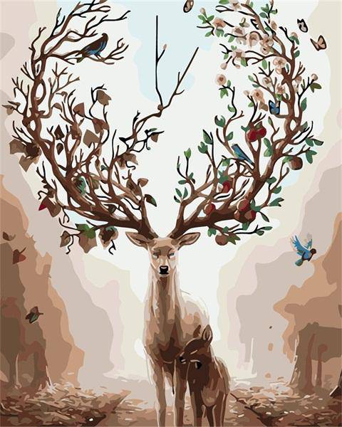Deer Fantasy Art