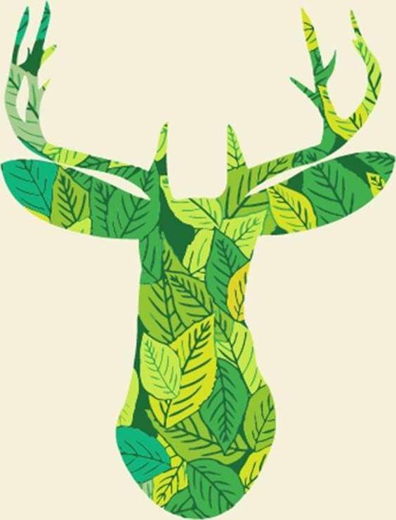 Deer head Art