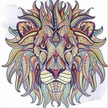 Abstract Lion