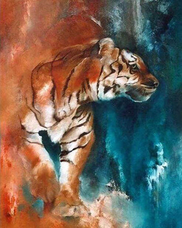 Abstract Tiger