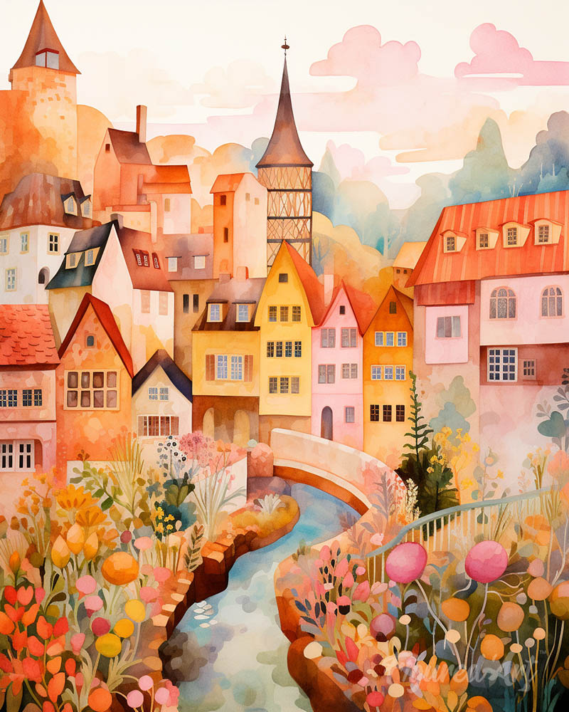 Amber Enchanted Village