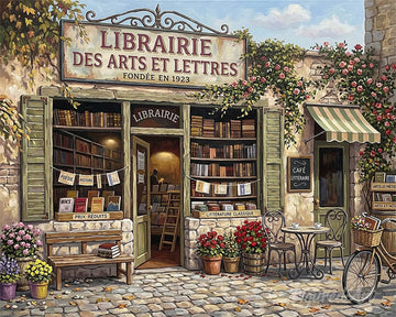 Antique Library Corner