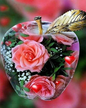Apple and Rose