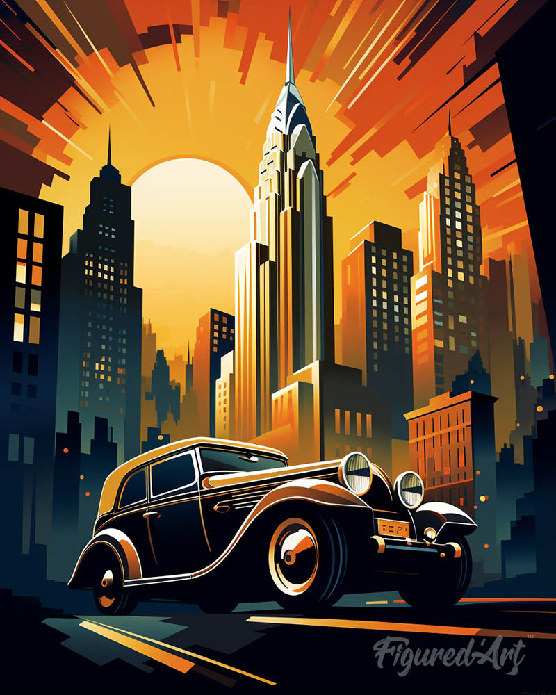 Art Deco Car in New York