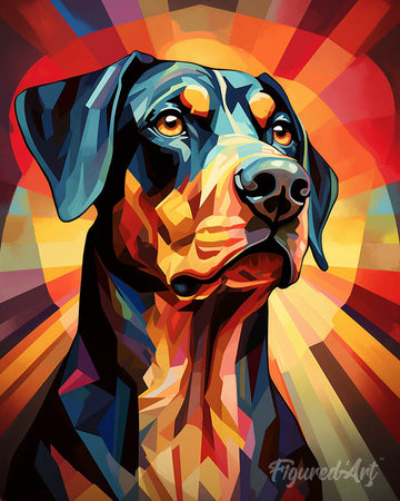 Art Deco Dog