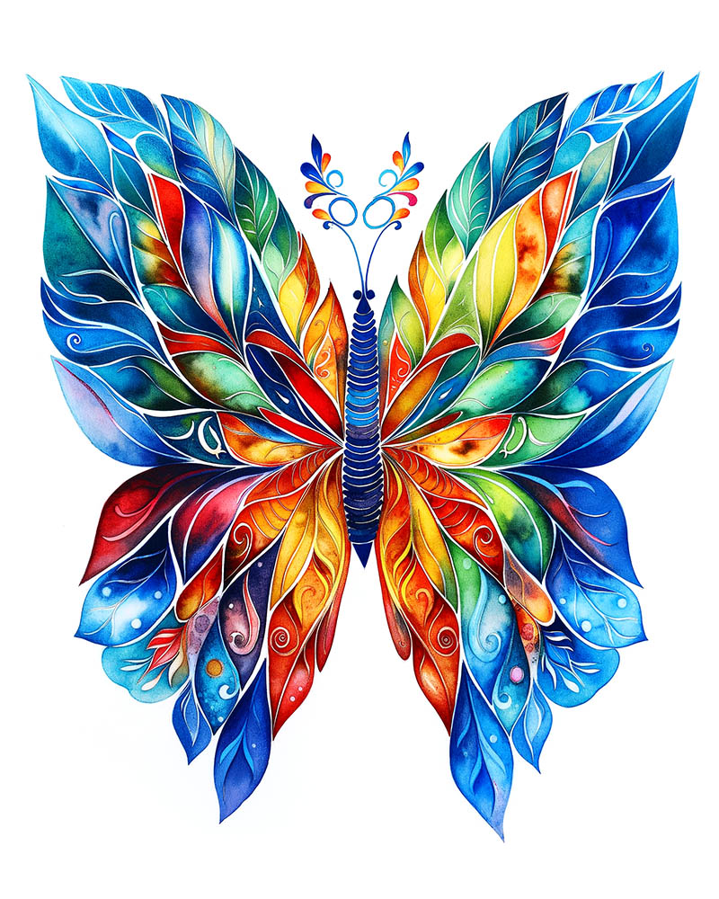 Artistic Butterfly