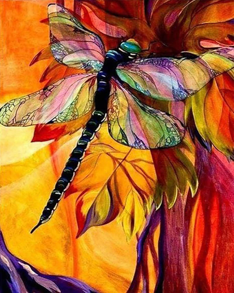 Artistic Dragonfly