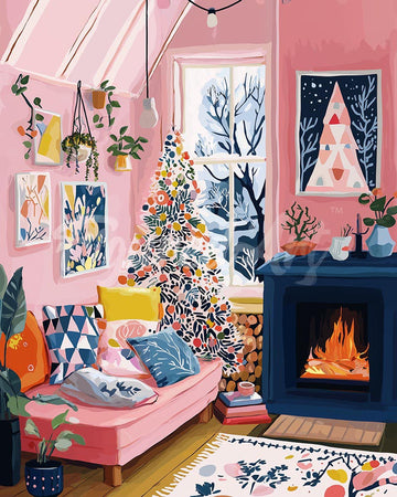 Artistic Holiday Corner