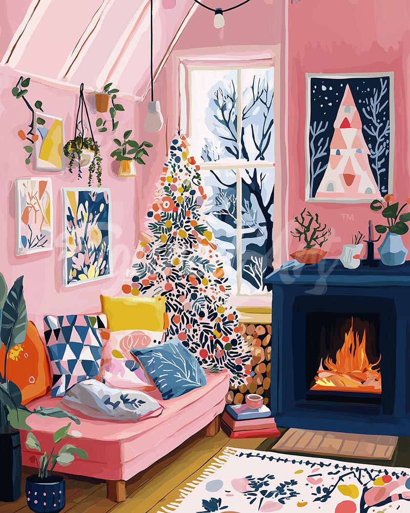 Artistic Holiday Corner