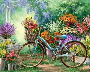 Bicycles and Flowers