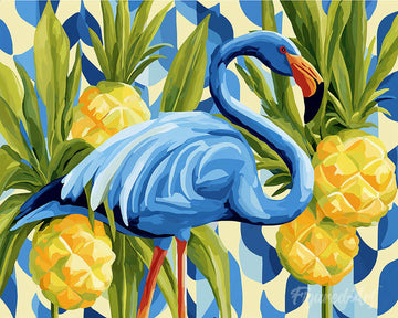 Blue Flamingo