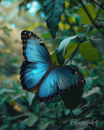 Blue Morpho Butterfly