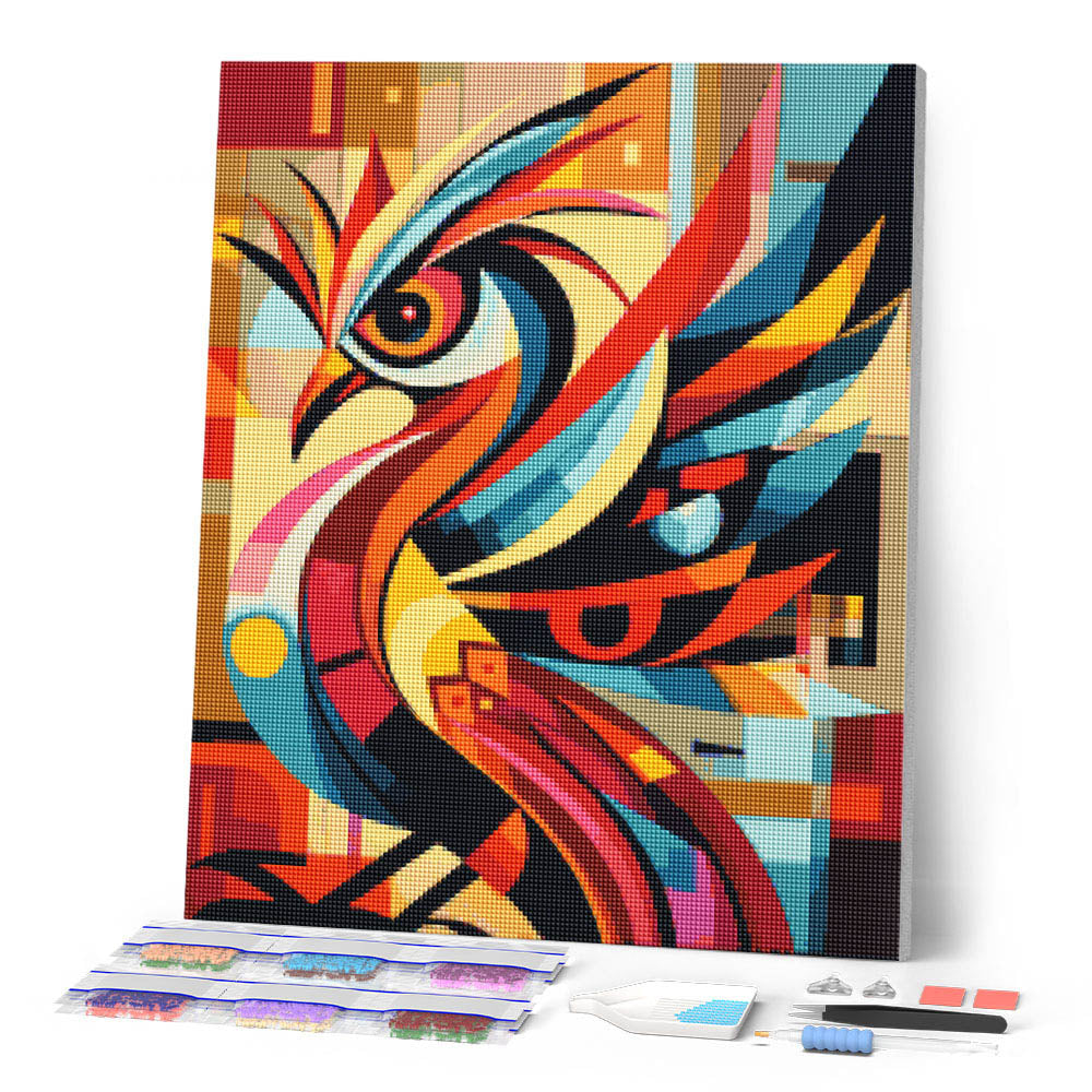 Bold Abstract Bird