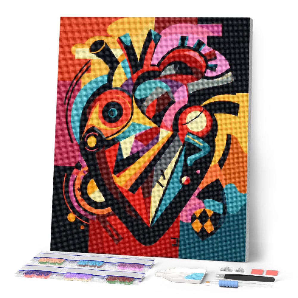 Bold Abstract Heart