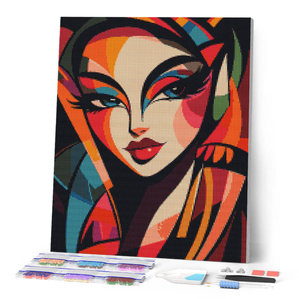 Bold Abstract Lady