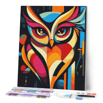Bold Abstract Owl