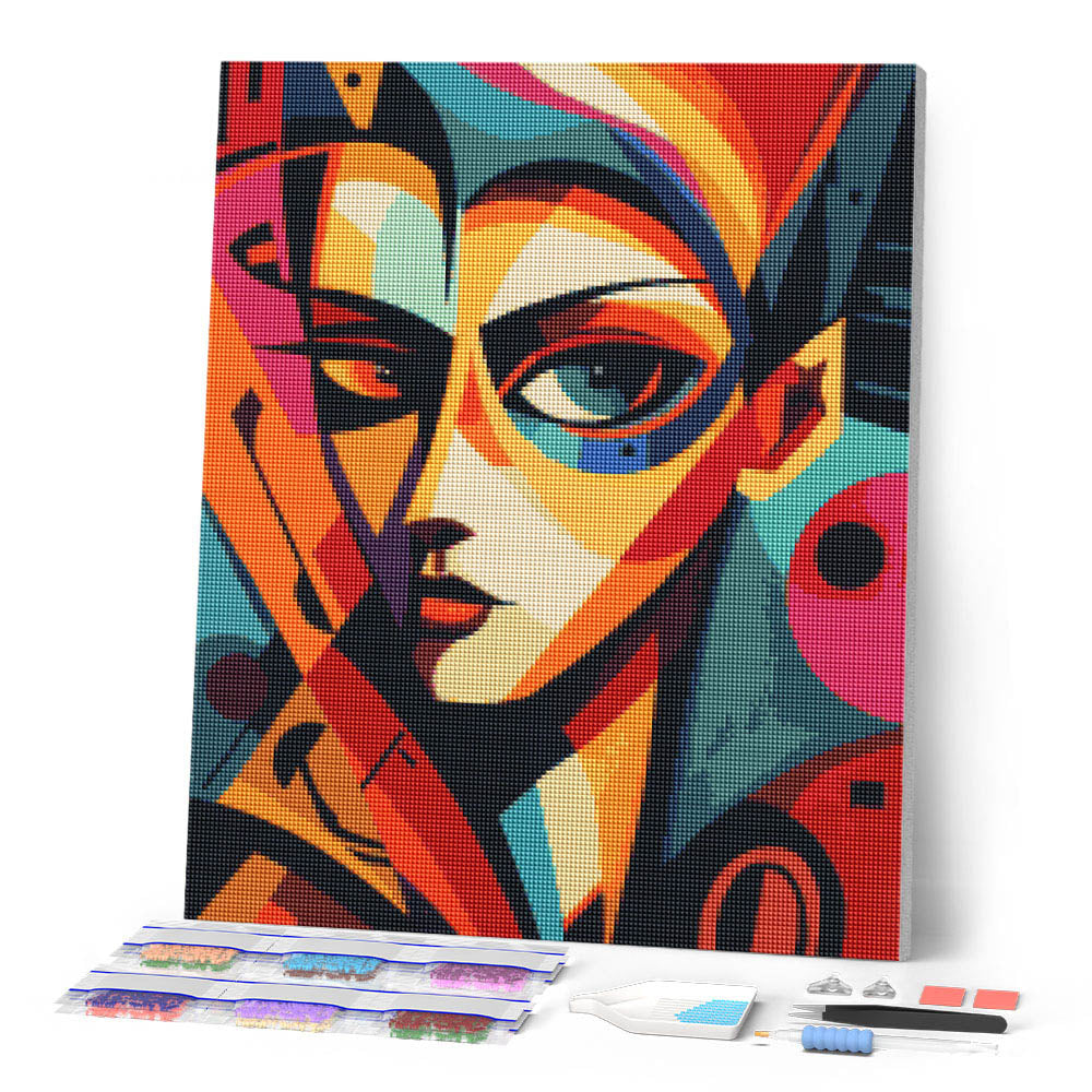 Bold Abstract Portrait