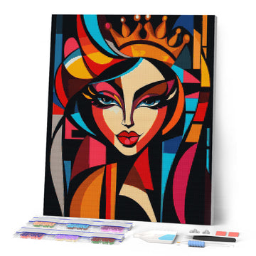 Bold Abstract Queen