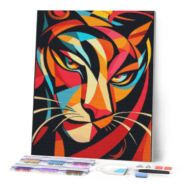 Bold Abstract Tiger 2