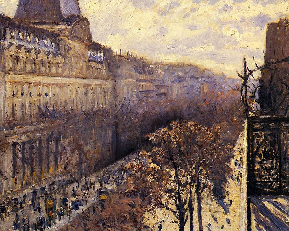 Boulevard des Italiens - Caillebotte