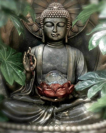 Buddha statue in peace